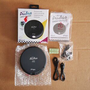 Retro Audio Compact Disc Player Bluetooth By Odyssey Tech Car Stereo Adapter AUX